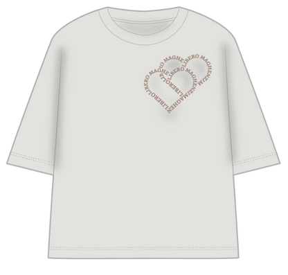 T-Shirt Oversize Heart Love