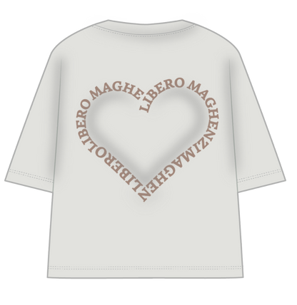 T-Shirt Oversize Heart Love